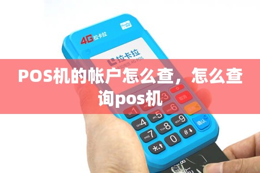 如何查询POS机的账户信息？