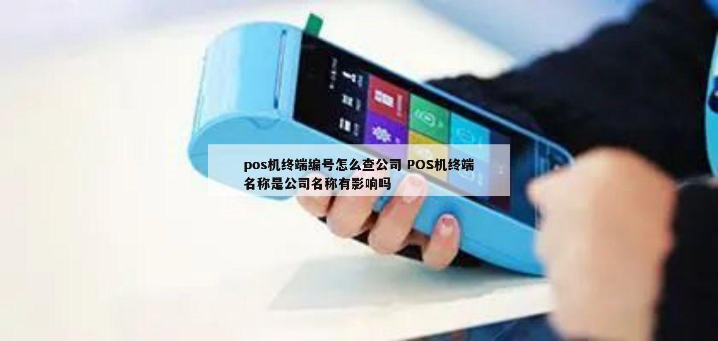 怎样查询POS机的归属公司？