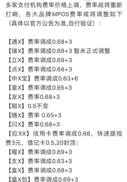 POS机0.6%税率计算方法详解