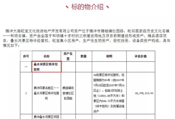 揭秘腾冲酒店拍卖记录，如何查询与分析