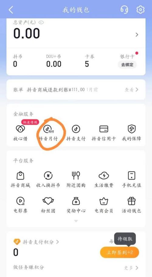 抖音月付额度怎么套出来，分付额度提现攻略分享