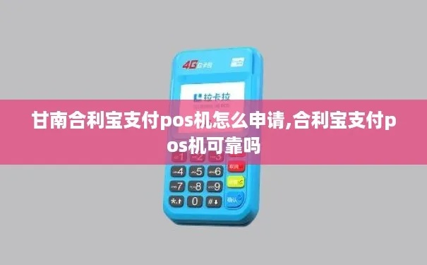 成县合利宝支付POS机办理全攻略